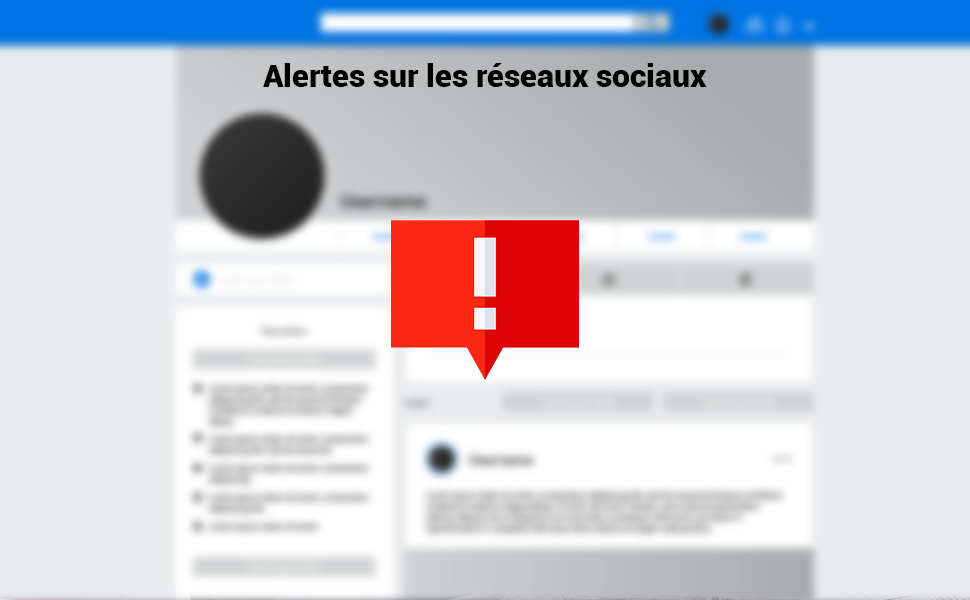 alerte réseaux sociaux